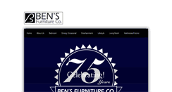 Desktop Screenshot of bensfurn.com